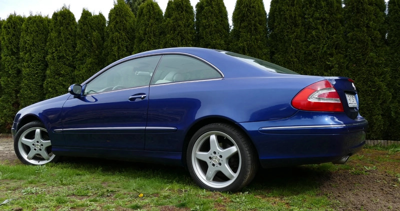 Mercedes-Benz CLK cena 30800 przebieg: 216000, rok produkcji 2005 z Lwówek małe 154